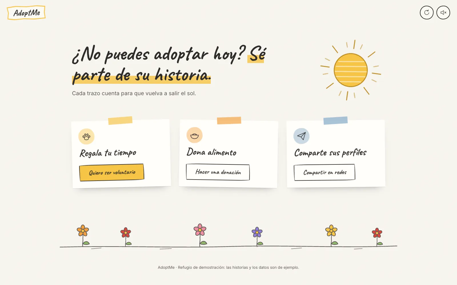 El cierre: tres notas con las formas de ayudar sin adoptar, bajo el sol
